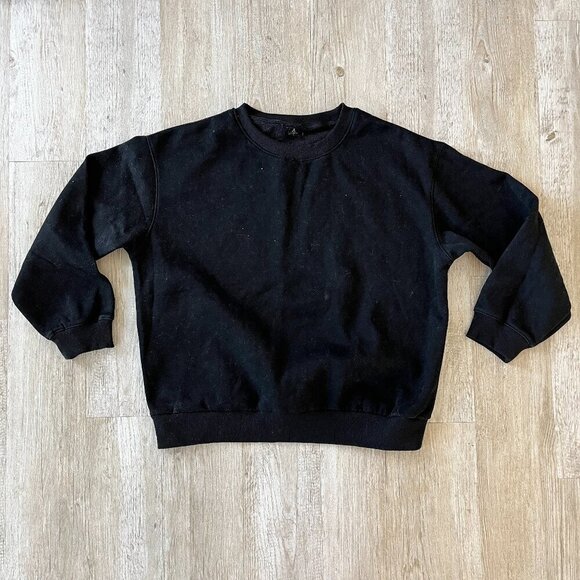 anrabess Tops - Womens Anrabess Black Sweatshirt - XL